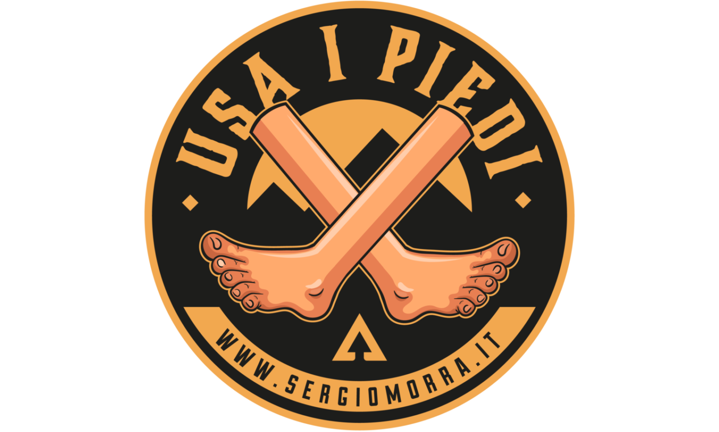 usa i piedi!